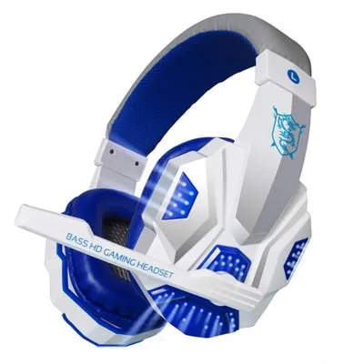 High Quality Gaming Headset Big Earphones Cool Glowing Headphones Stereo with Microphone for computer PC Laptop Gamer
