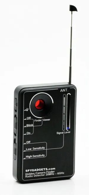 Lawmate™ RD-10 RF Transmitter Bug Detector and Hidden Camera Finder